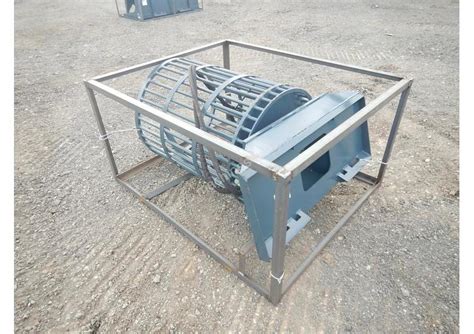 skid steer rock trommel|best skid steer screener.